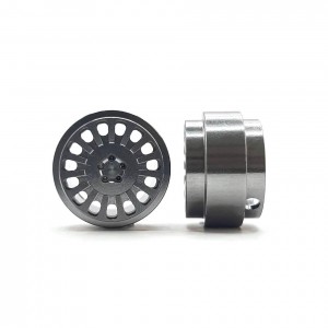 Staffs Aluminium Wheels OZ Style Grey 15.8x10mm
