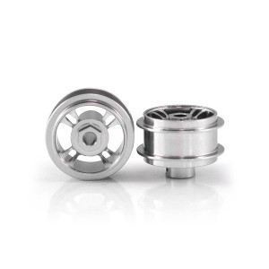 Staffs Aluminium Air Wheels 4-Spoke Silver 15.8x8.5mm