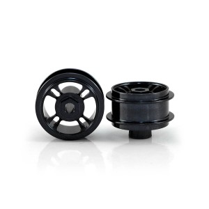 Staffs Aluminium Air Wheels 4-Spoke Black 15.8x8.5mm