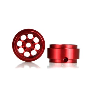 Staffs Aluminium Wheels Minilite Red 15.8x8.5mm