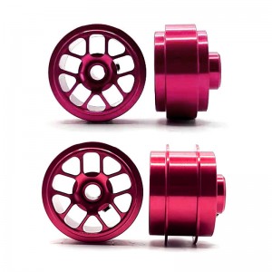 Staffs Aluminium Wheels Hyper Pink Front & Rear 15.8mm