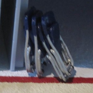 Slot Track Scenics 5 Folded Chairs