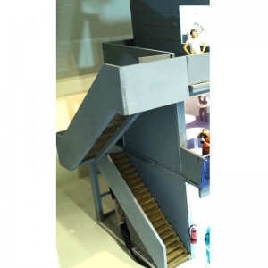 Slot Track Scenics Double Stairs