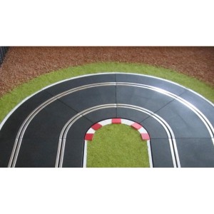 Slot Track Scenics Kerbs for Radius 1 Curves