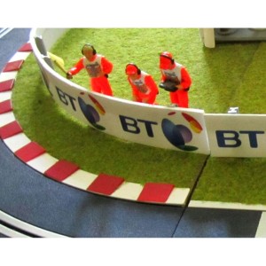 Slot Track Scenics Kerbs for Radius 2 Curves