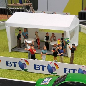 Slot Track Scenics Marquee Tent