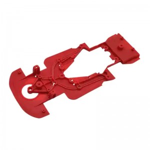 Racer Sideways Ford Mustang GT3 Chassis Hard Red