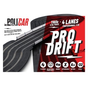 Policar Track Starter Set 4-Lanes 6.5m