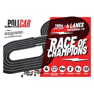 Policar Track Starter Set 4-Lanes 9.2m