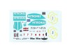 All Slot Car GP Decal Schumacher & Rosberg ASGP015
