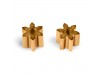 MR Slotcar Pinion Brass 6t 4.5mm Inline 1.5mm MR4006