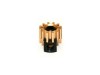 Sloting Plus Brass 12t Pinion Removable 6.5mm SP085112