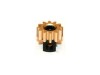 Sloting Plus Brass 12t Pinion Removable 7.5mm SP085712