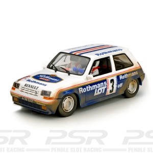Fly Renault 5 GT Turbo No.3 Rothmans Rally Hebros 1986 Weathered