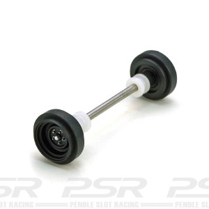 Pioneer Front Axle Assembly - Black Steel Style Wheels