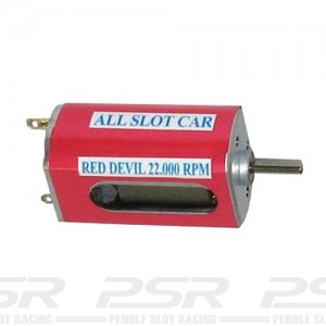 All Slot Cars Red Devil Motor 22000 rpm High Torque AS025