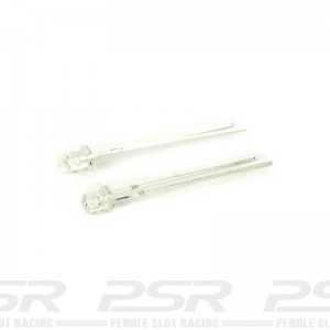 Avant Slot Front White LED Bulbs 3mm x2 
