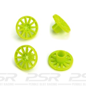 Avant Slot Wheel Inserts Green 15.5mm