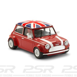 BRM 1/24 Mini Cooper Classic Red Union Jack Roof