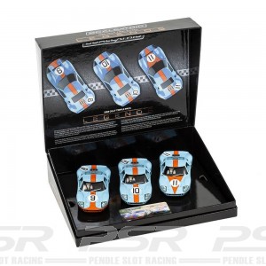 Scalextric Ford GT40 1968 Gulf Triple Pack Limited Edition