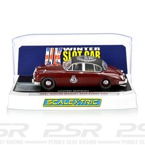 Scalextric Jaguar MK2 UK Winter Slot Car Market 2025 Event Car