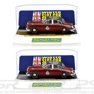 Scalextric Jaguar MK2 UK Winter Slot Car Market 2025 Event & Exhibitor Cars