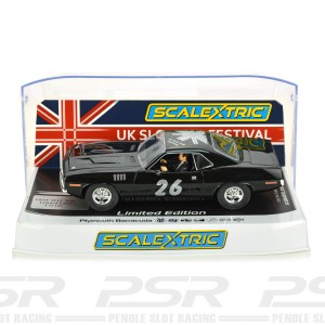 Scalextric Plymouth Barracuda UKSCF 2026 Event Car