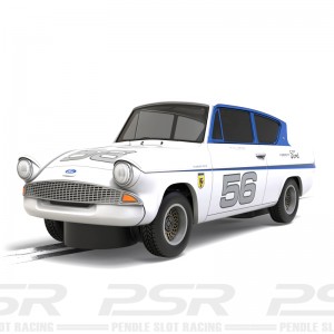Scalextric Ford Anglia - Silver 56