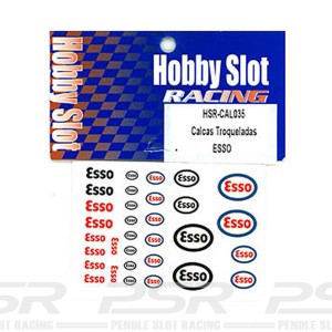 Hobby Slot Decals Esso CAL35