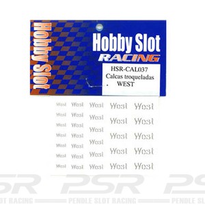 Hobby Slot Decals West CAL37