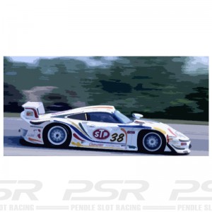 MR Slotcar Porsche 911 GT1 Evo Champion No.38