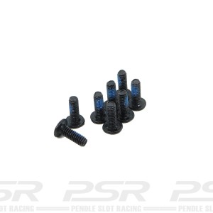MR Slotcar Classic Chassis Screws M2x6mm