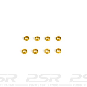 MR Slotcar Classic Brass Spacers x8