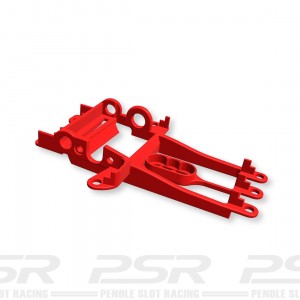 NSR Motor Mount Sidewinder Extra Hard Red for Hypercar Offset 1mm