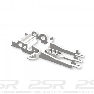 NSR Motor Mount Sidewinder Hard White for Hypercar Offset 1mm