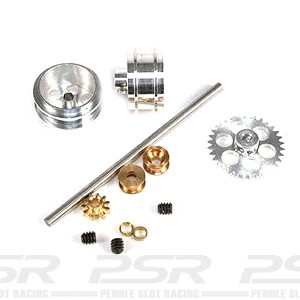 NSR Rear Axle Kit AW with Standard Wheels for Ninco NSR-4003
