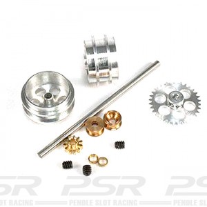 NSR Rear Axle Kit AW with Large Wheels for Ninco NSR-4013