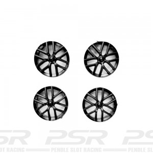 NSR Wheel Inserts BBS Black for Ø17 GT3 Wheels