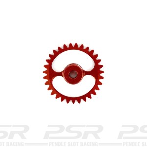 NSR Extralight Ergal Sidewinder Gear 31t 16.8mm Red for Hypercar