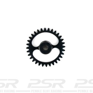 NSR Extralight Ergal Sidewinder Gear 32t 16.8mm Black for Hypercar