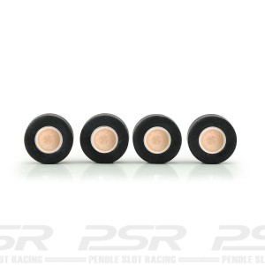 PCS Classic 10" Alloy Wheels & Tyres 15.5x5.7mm with Steel Style Inserts x4