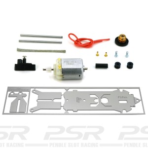 Penelope Pitlane F1Rm Chassis Kit 76-92mm with Running Gear