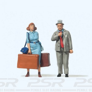 Preiser Standing Travellers (2) Figure Set