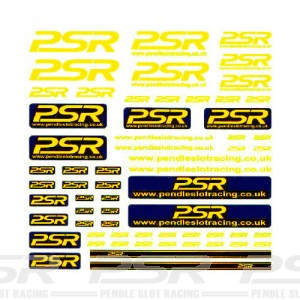 PSR Logo Decal Sheet PSR-D03