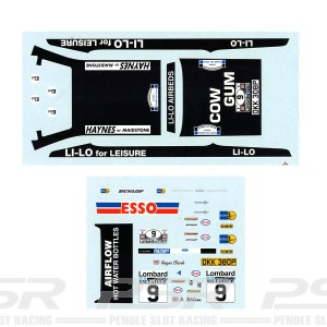 PSR Ford Escort Mk2 No.9 RAC Rally 1978 Decals