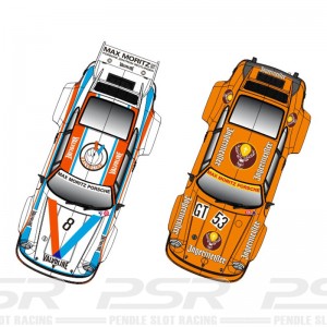 RevoSlot Porsche 934 Max Moritz Twin Pack