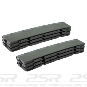 Scaleauto Pro Track Outer Border for R5 11.25° Curve 6pc