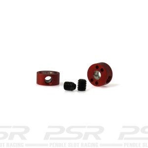 Scaleauto Lightened Axle Stopper 3/32 Red