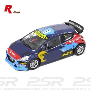 Scaleauto Peugeot 208 T16 No.1 WRX Barcelona 2014