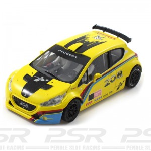 Scaleauto Peugeot 208 T16 Rally Cup Edition Yellow